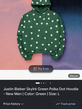 ISO green polka SKYLRK